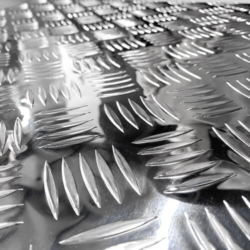 Embossed Aluminum Plate